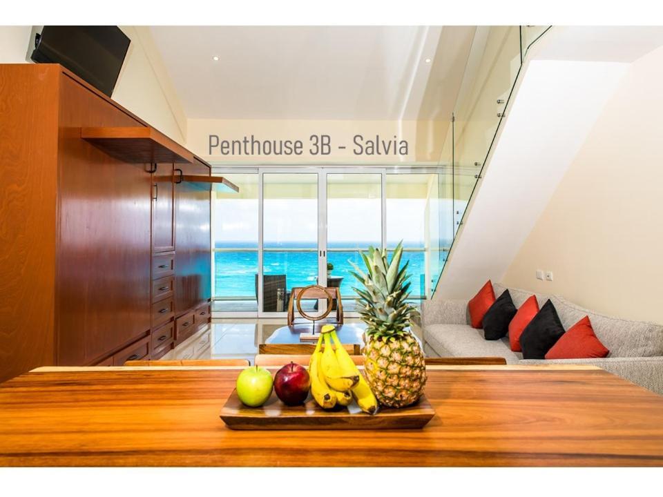 2 Story Oceanfront Penthouses On Cancun Beach! Exterior photo